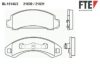 FORD 3943468 Brake Pad Set, disc brake